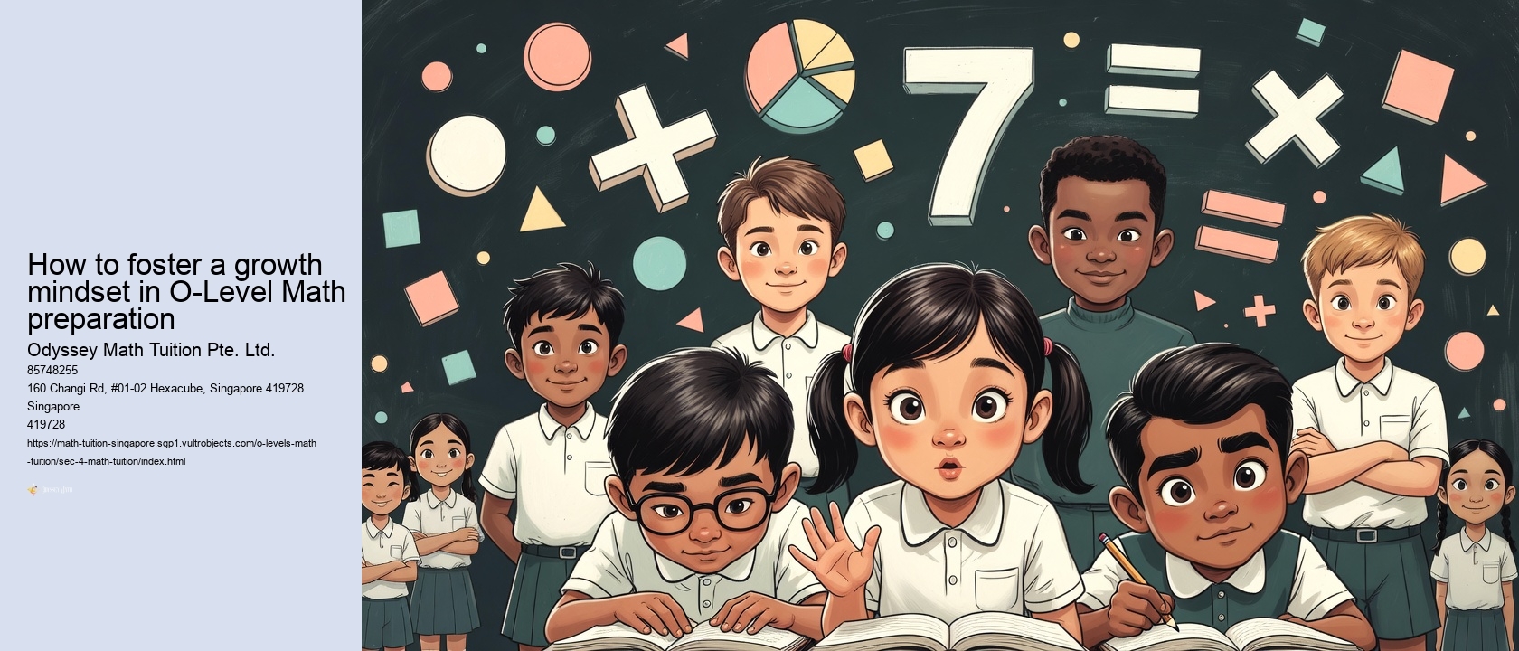 How to foster a growth mindset in O-Level Math preparation