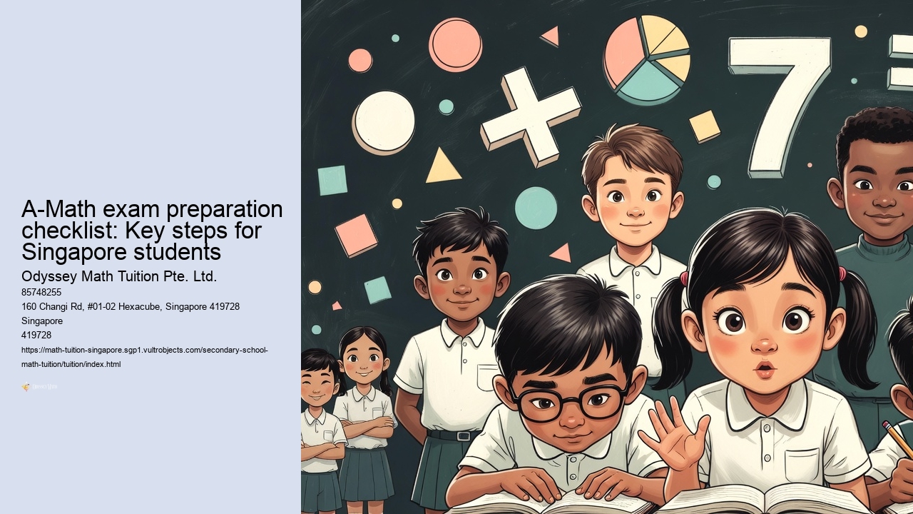 A-Math exam preparation checklist: Key steps for Singapore students